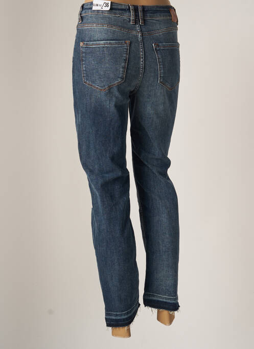 Blugi cu croială slim albastru MANGO femeie