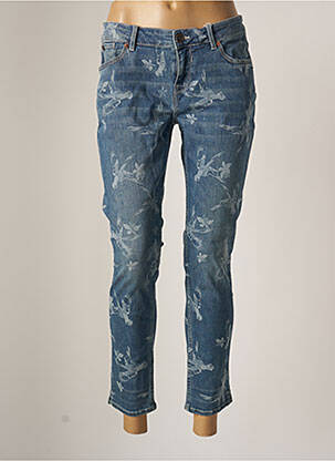 Blugi cu croială slim albastru GARCIA femeie