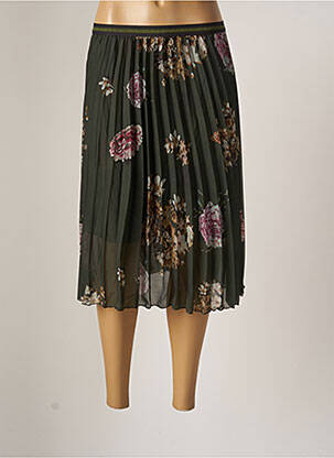 Fustă midi verde DESIGUAL femeie