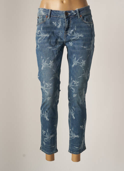 Blugi cu croială slim albastru GARCIA femeie