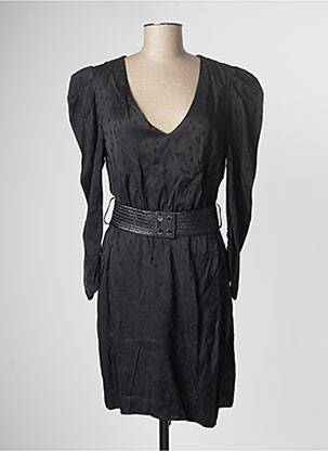 Rochie midi negru GUESS femeie