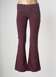 Pantalon evazat roșu LTB femeie