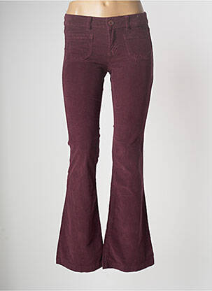 Pantalon evazat roșu LTB femeie