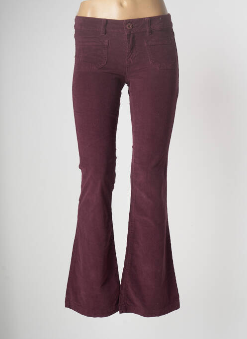 Pantalon evazat roșu LTB femeie