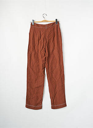 Pantalon larg maro MANGO femeie