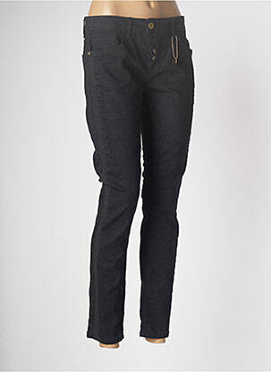 Blugi cu croială slim negru STREET ONE femeie