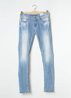 Blugi cu croială slim albastru GARCIA femeie