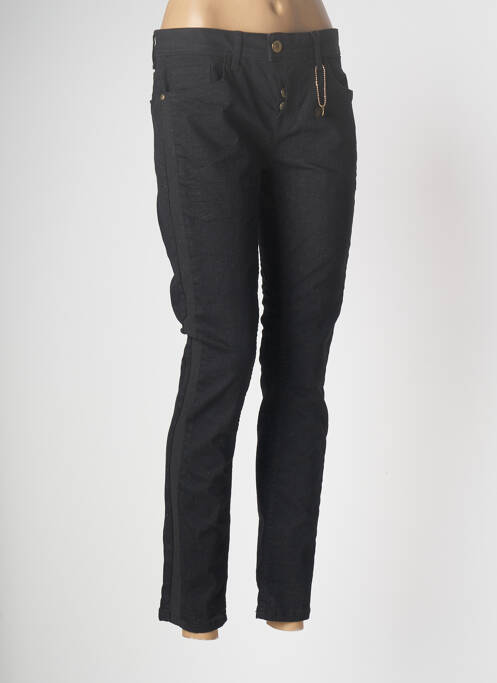 Blugi cu croială slim negru STREET ONE femeie