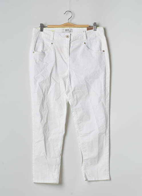 Pantalon slim alb CECIL femeie