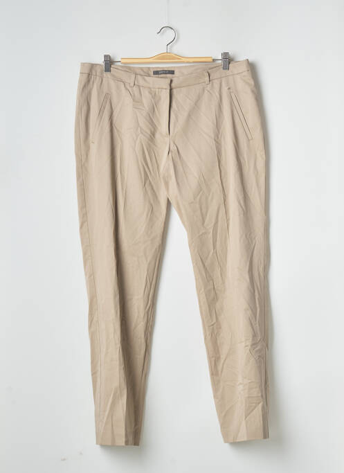 Pantalon chino bej ESPRIT femeie