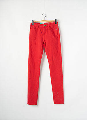 Blugi skinny roșu ESPRIT femeie