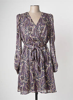 Rochie midi violet MORGAN femeie