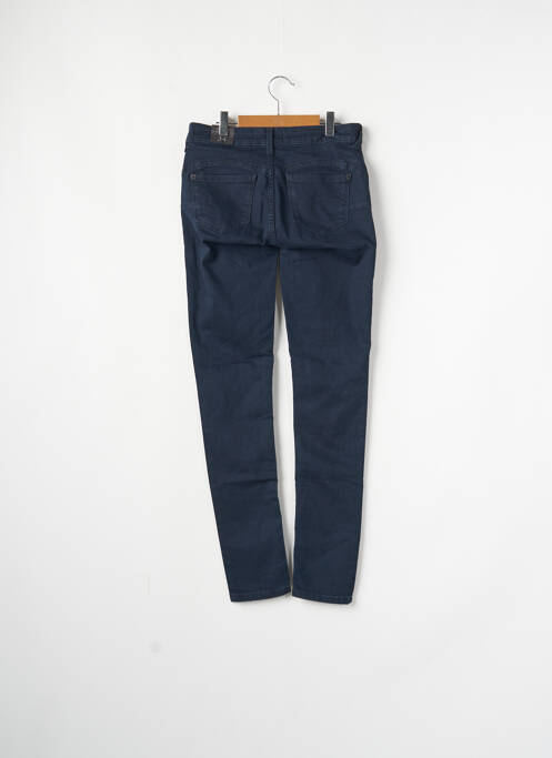 Blugi cu croială slim albastru MANGO femeie