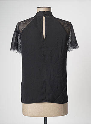 Top negru GUESS femeie