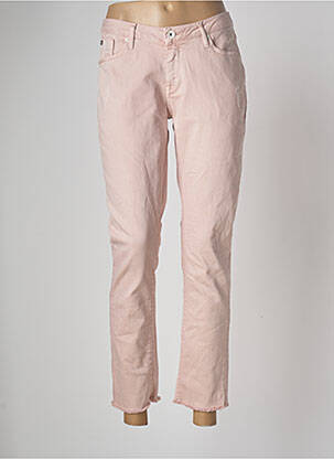 Blugi cu croială slim roz GARCIA femeie