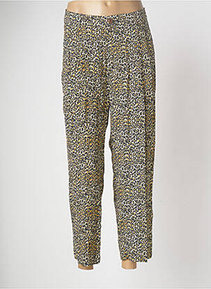 Pantalon drept galben KOCCA femeie