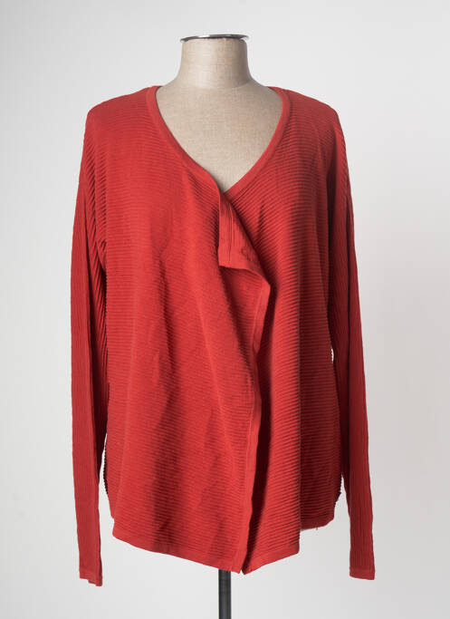 Vestă cu mâneci lungi roșu GARCIA femeie