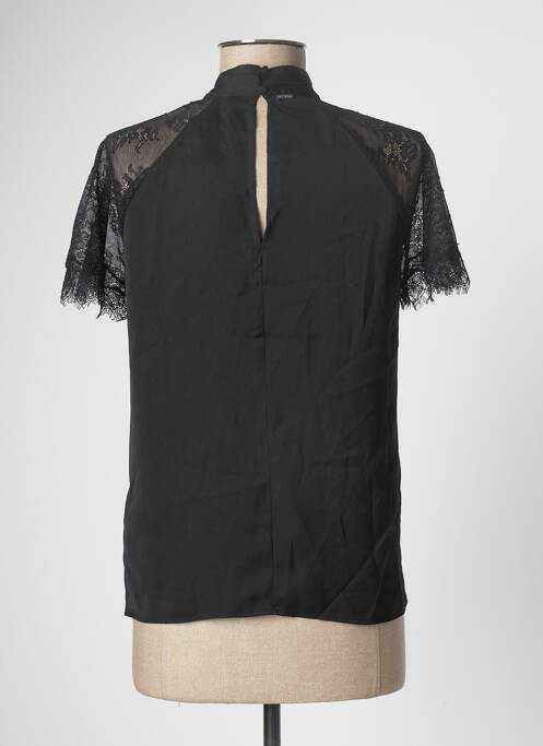 Top negru GUESS femeie