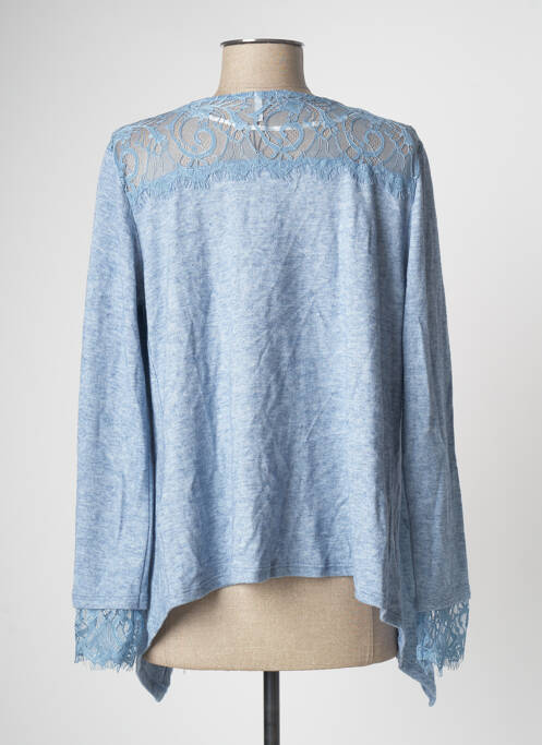 Vestă cu mâneci lungi albastru ONLY femeie