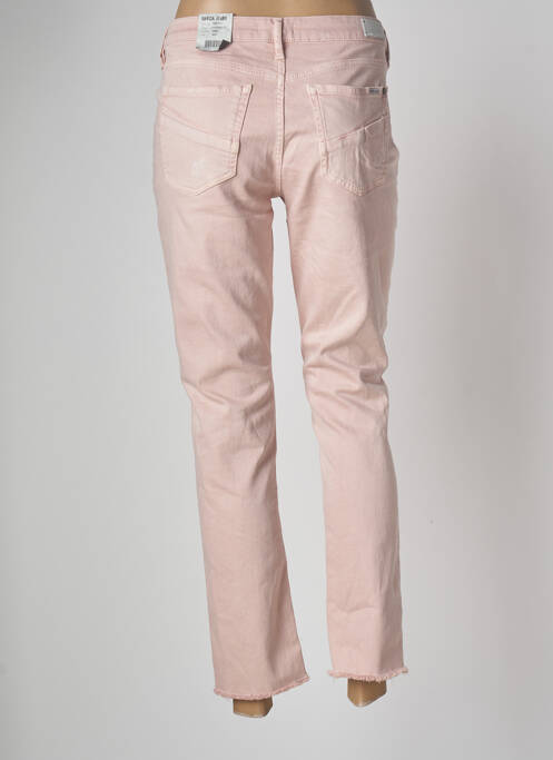 Blugi cu croială slim roz GARCIA femeie