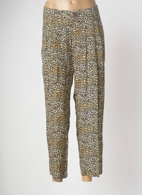 Pantalon drept galben KOCCA femeie