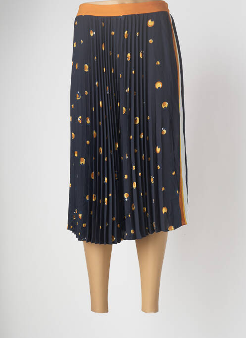 Fustă midi albastru MANGO femeie