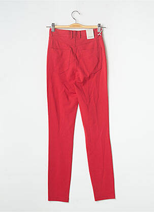 Pantalon slim roșu GUESS femeie
