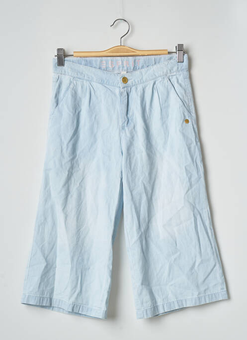 Pantalon trei sferturi albastru ESPRIT fată