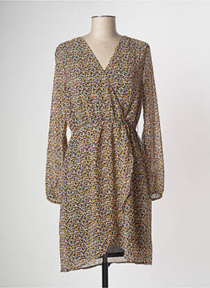 Rochie midi galben ONLY femeie