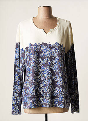 Pulover alb spart DEVERNOIS femeie