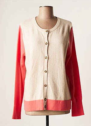 Vestă cu mâneci lungi bej DEVERNOIS femeie