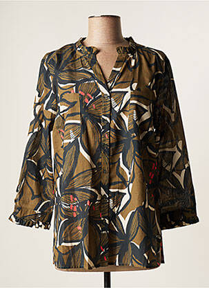 Cămașă kaki DEVERNOIS femeie