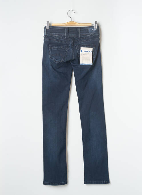 Blugi cu croială slim albastru PEPE femeie