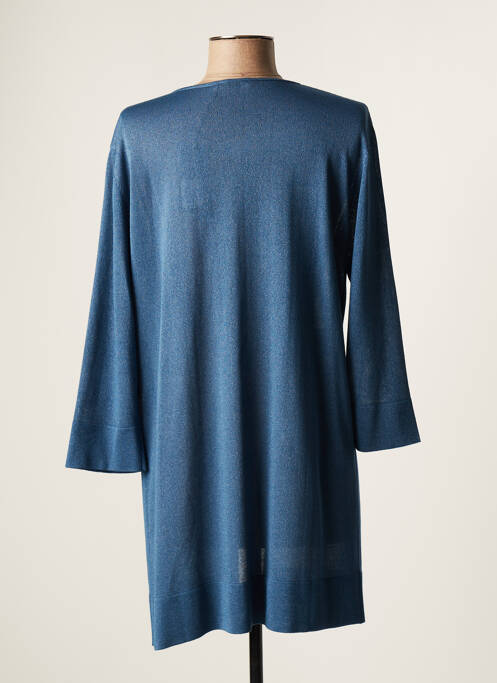 Vestă cu mâneci lungi albastru DEVERNOIS femeie