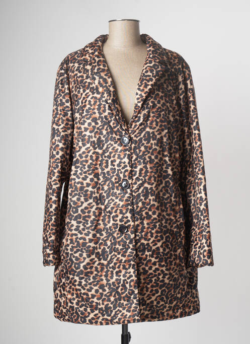 Geacă matlasată maro DEVERNOIS femeie