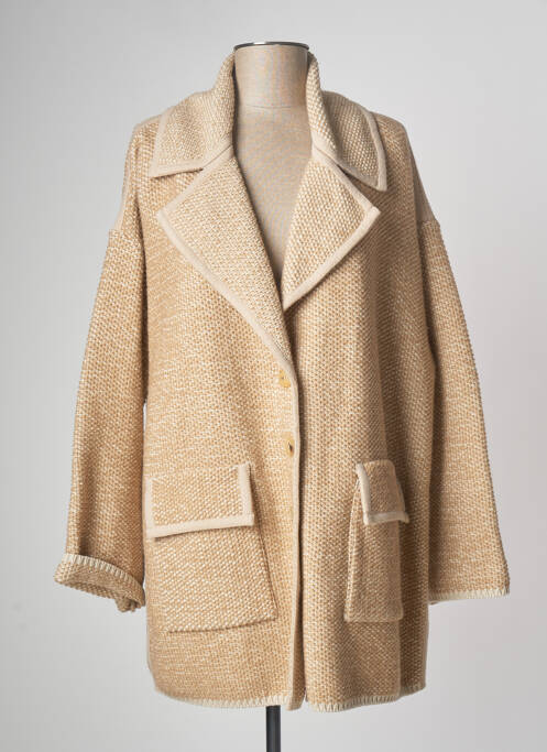 Palton lung bej DEVERNOIS femme
