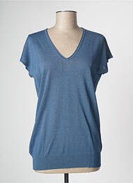 Tricou albastru DEVERNOIS femme