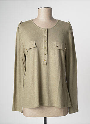 Tricou verde DEVERNOIS femeie
