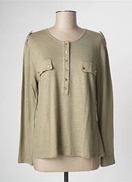 Tricou verde DEVERNOIS femme