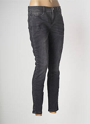 Blugi cu croială slim negru STREET ONE femeie