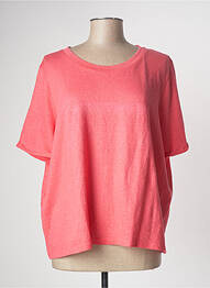 Tricou roz DEVERNOIS femme