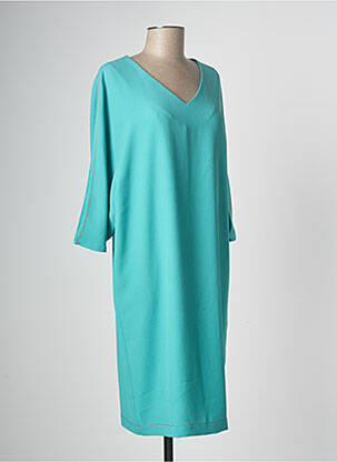 Rochie midi turcoaz DEVERNOIS femeie
