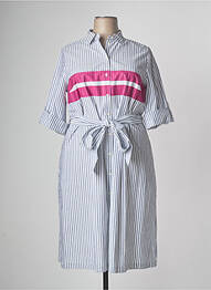 Rochie midi gri DEVERNOIS femme