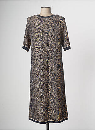 Rochie pulover bleu marin DEVERNOIS femeie