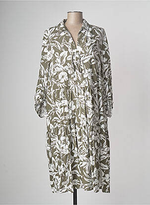 Rochie midi verde închis DEVERNOIS femeie