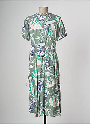 Rochie midi kaki DEVERNOIS femeie