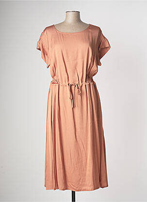 Rochie midi roz DEVERNOIS femeie