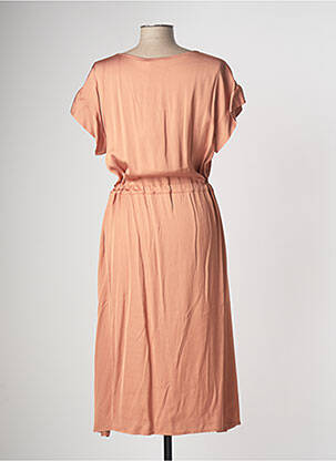 Rochie midi roz DEVERNOIS femeie