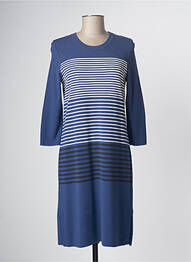 Rochie pulover albastru DEVERNOIS femme