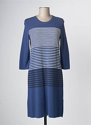 Rochie pulover albastru DEVERNOIS femeie